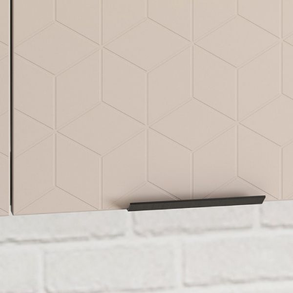 Кухонный гарнитур Стоун 1600х600 белый/грей софттач/палисандр