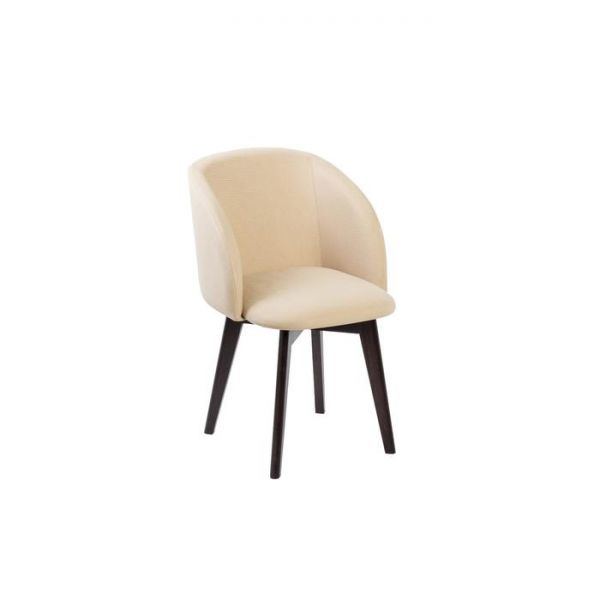 Стул Милли Канада 03 микровелюр карамель/ Компакт массив дерево венге