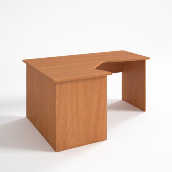 Стол угловой левый СЛ16.12.7, 1600х1180/680х750 мм, бук светлый