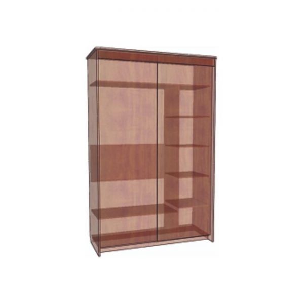 Шкаф-купе «Анжелика», 1130 ? 600 ? 2120 мм, цвет венге / белый лён