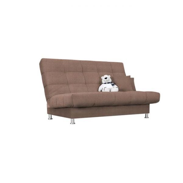 Диван «Идальго», с подушками, механизм книжка, ткань велюр, цвет shaggy azure