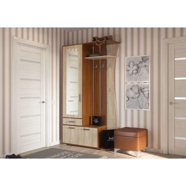 Банкетка ЖОЗЕФИНА 460*460*450 Кож.зам коричневый