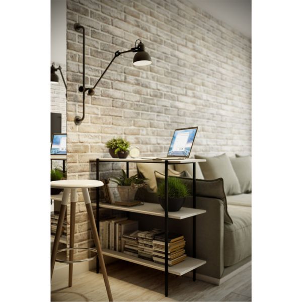 Стеллаж «Атлантик 905», 900 ? 363 ? 905 мм, цвет дуб американский