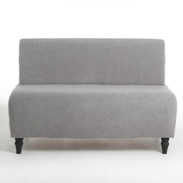 Диван "Буно" велюр Vivaldi светло-серый