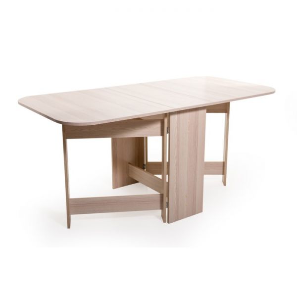 Стол-книжка №1, 1600x800x750, Ясень