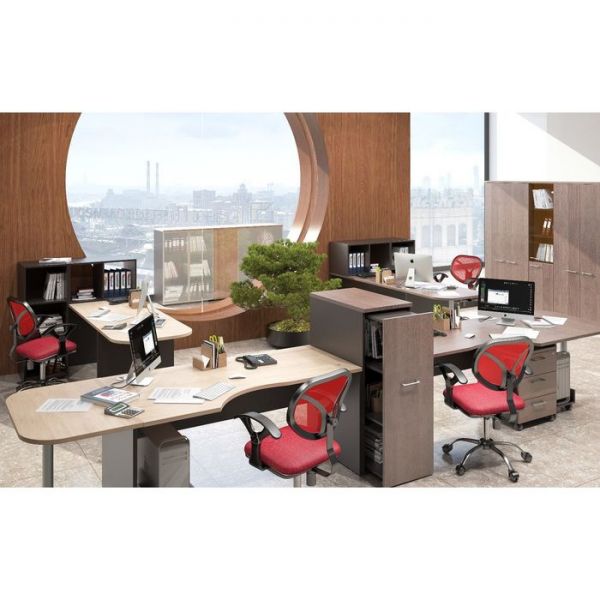 Стол эргономичный XTEN XCET 149(L), дуб сонома