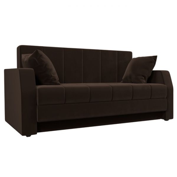 Диван прямой «Малютка», механизм выкатной, экокожа, цвет бежевый