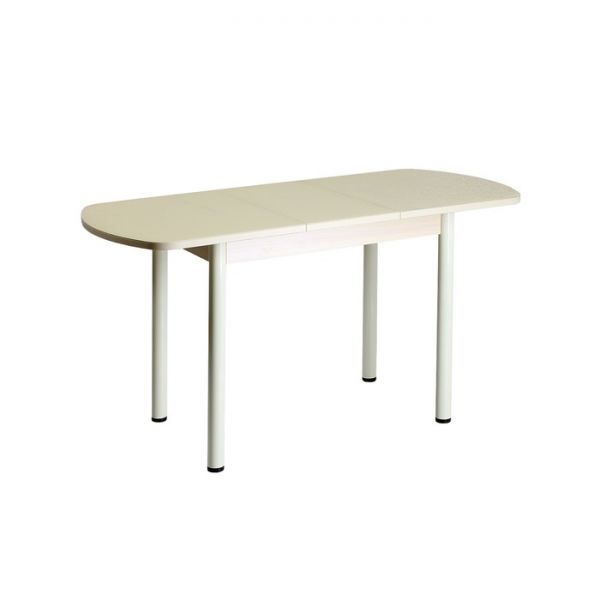 Стол раздвижной Созвездие Стин, 1100(1420)х700х760, Дуб/Песок/Крашеные прямые