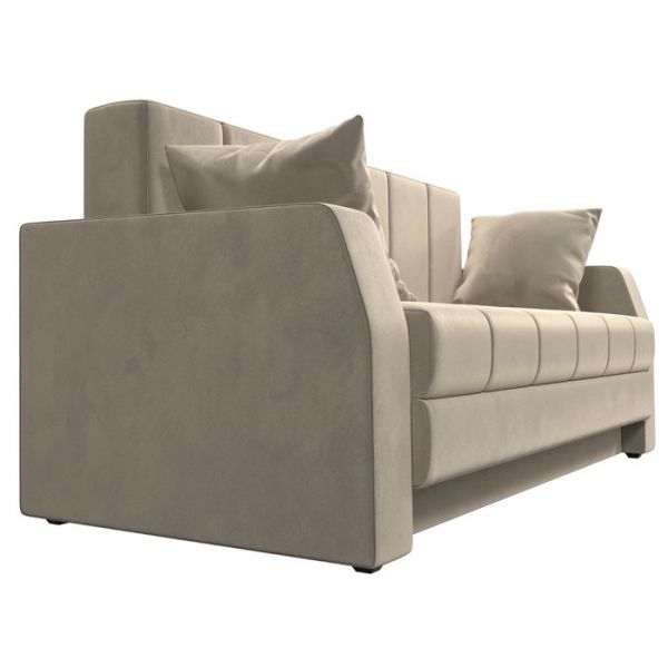 Диван прямой «Малютка», механизм выкатной, экокожа, цвет бежевый