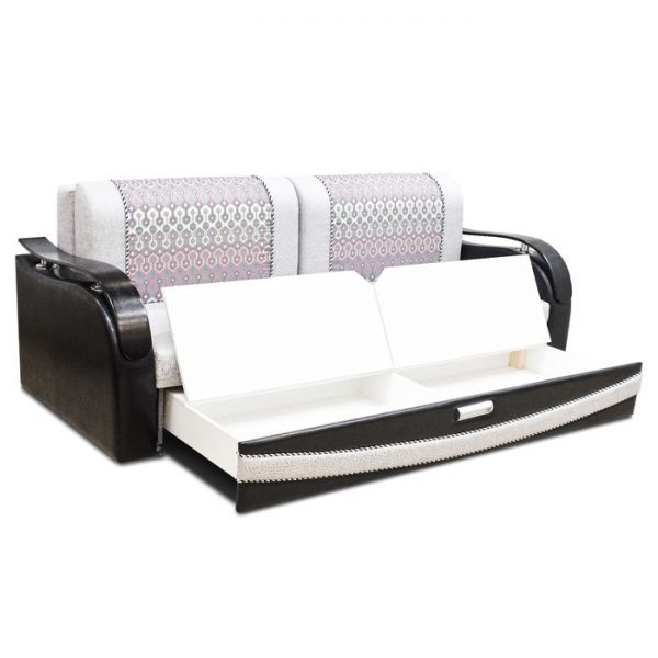 Диван прямой «Рим», еврокнижка, монтана 273 / султан виолет / астор 900