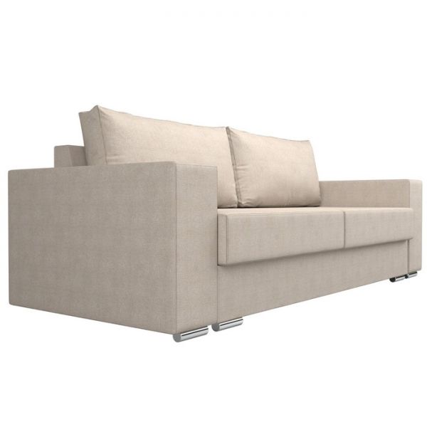 Прямой диван «Исланд», рогожка, цвет бежевый