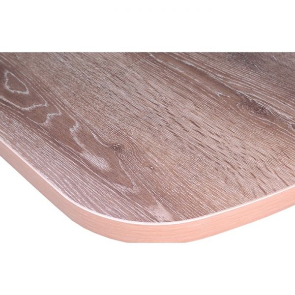 Стол не раздвижной Сочи 1100х700х750 дуб сакраменто темный/венге/опоры массив