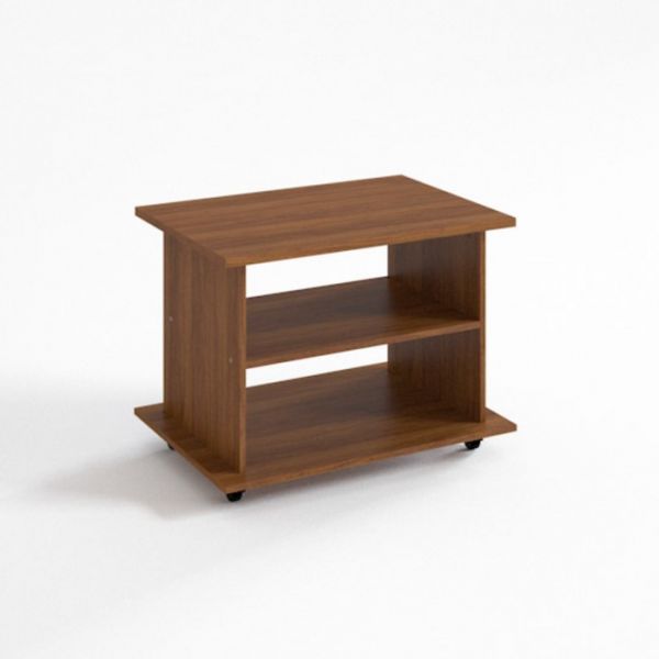 Стол журнальный СЖ-2, 800х550х590 мм, белый шагр