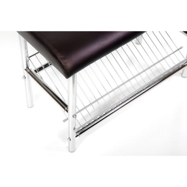 Обувница МС 4(221), 630х320х470, Металл/Баклажан