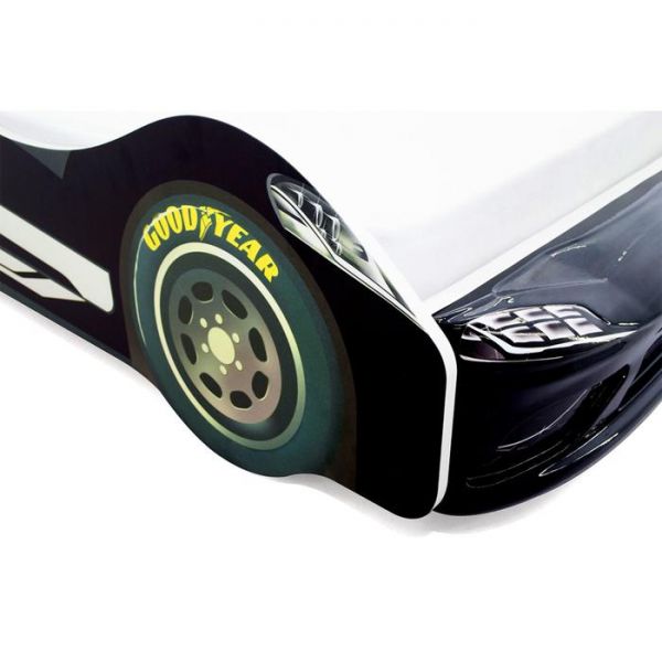 Кровать-машина Бельмарко «Супра черная»