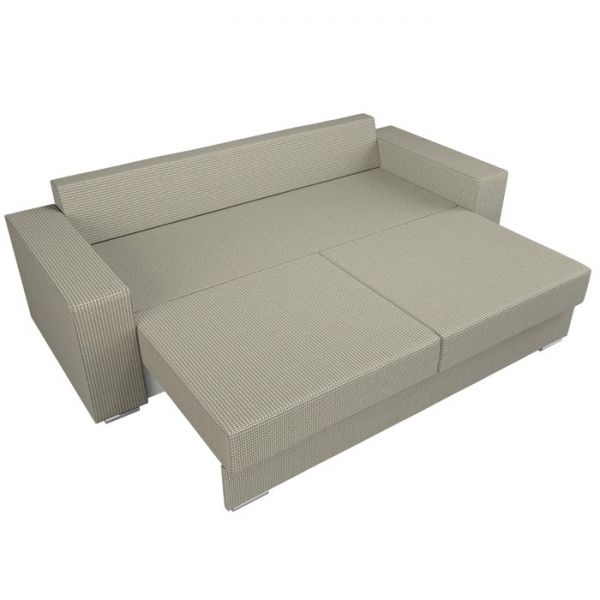 Прямой диван «Исланд», рогожка, цвет бежевый