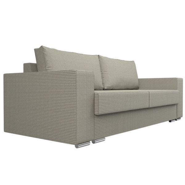 Прямой диван «Исланд», рогожка, цвет бежевый