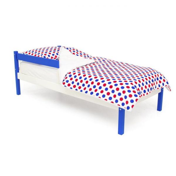 Детская кровать "Svogen classic сине-белый"