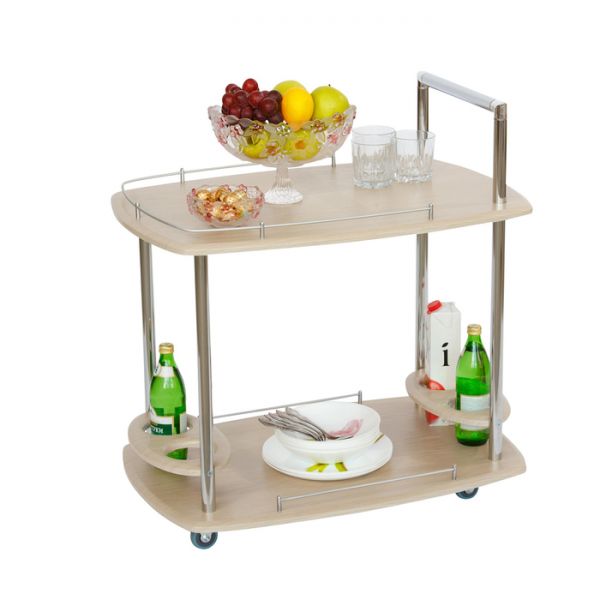 Стол сервировочный «Банкет», 750 ? 500 ? 780 мм, цвет дуб белёный