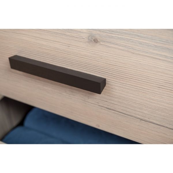 Комод Nature 45, 600 ? 434 ? 1001 мм, цвет гаскон пайн / чёрный