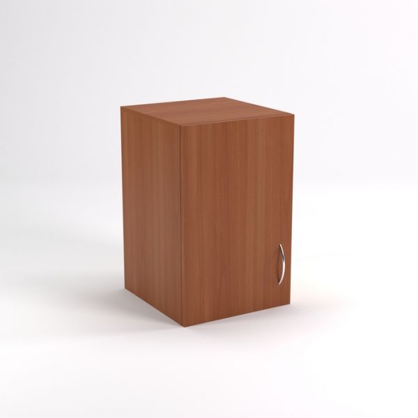 Антресоль однодверная НАШ-6, 383 ? 380 ? 600 мм, белый шагр