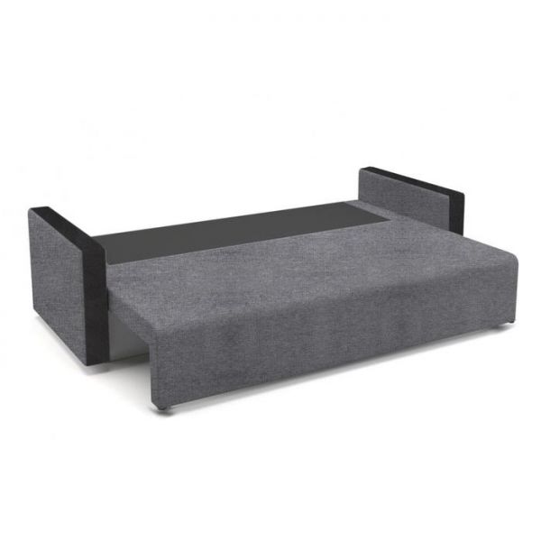 Диван «Алиса 4», рогожка, цвет savana бери/теос блек, 130 ? 185 см