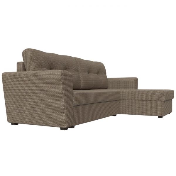 Угловой диван «Амстердам лайт», еврокнижка, правый угол, цвет корфу 03