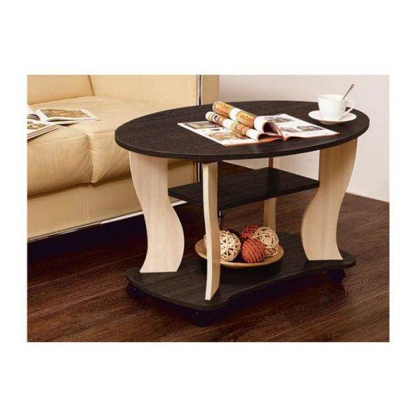 Стол журнальный Сатурн-М05 980?600?515 венге/вудлайн кремовый