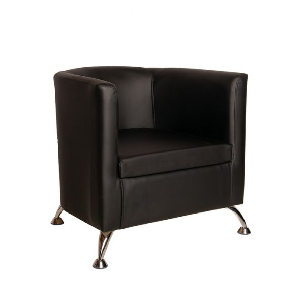 Кресло Марс 660х710х650 Черный глянец