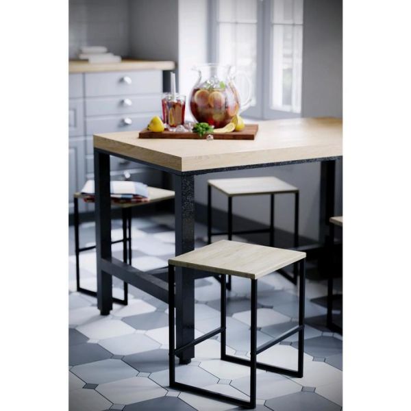 Табурет «Рокс», 335 ? 335 ? 455 мм, цвет дуб американский