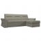 Угловой диван «Клайд», механизм дельфин, рогожка, цвет бежевый