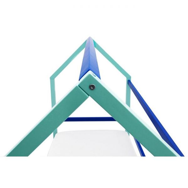 Детская кровать-домик Монтессори Бельмарко Svogen мятно-синий