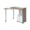 Стол СКМ-55, угол левый, 1100 ? 900 ? 810 мм, цвет белый жемчуг