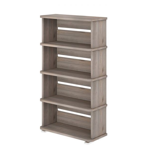 Стеллаж, 800 ? 330 ? 1440 мм, цвет белый жемчуг