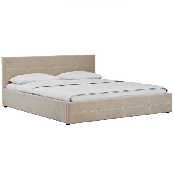 Кровать Синди, 1800х2000, ортопедическое осн+ПМ, Мазерати 04/Бежевый