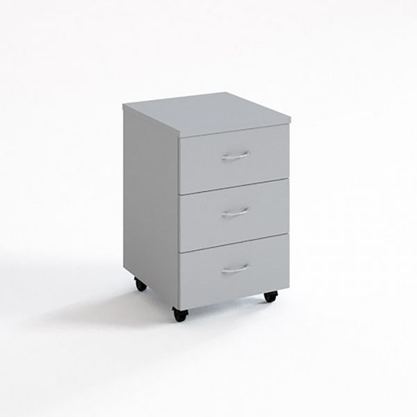 Тумба мобильная ТМ4.5(16), 425х450х590 мм, белый шагр