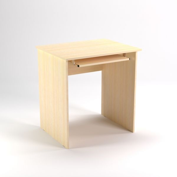 Стол компьютерный СК8.7, 800х680х750 мм, белый шагр