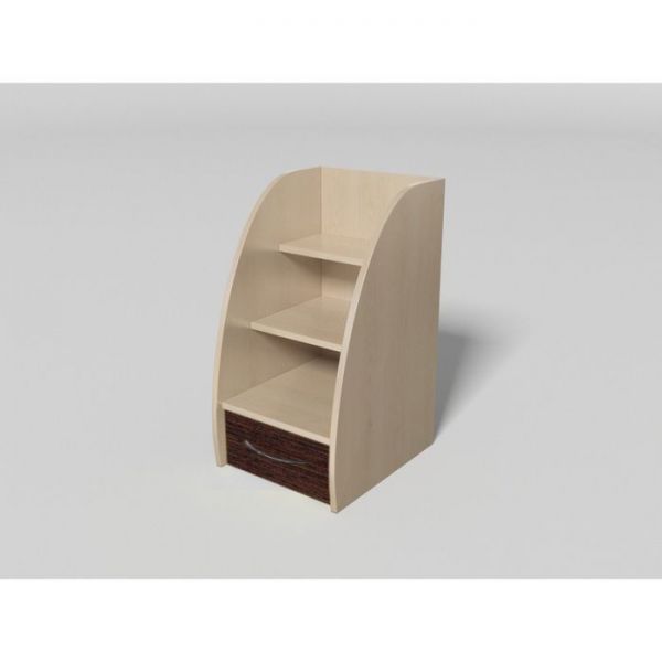 Лестница к 2-х яр. №11 дуб молочный/венге