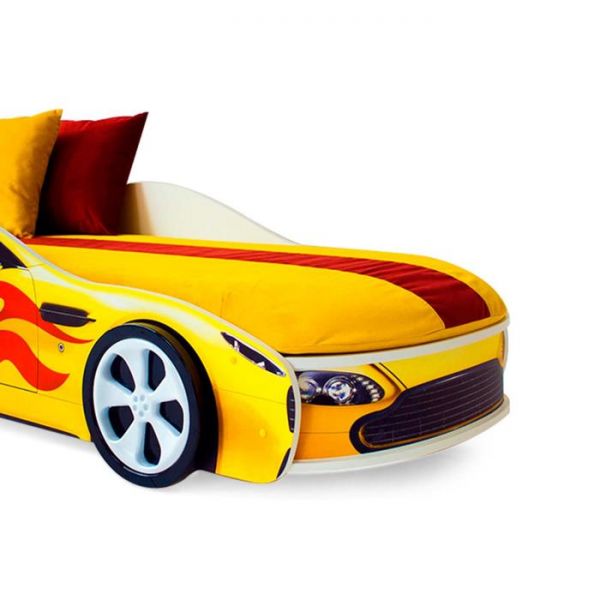 Цветной чехол Бельмарко для матраса Бондмобиль желтый