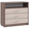 Комод К-7 800х900х400 Ясень Шимо Светлый/ корпус Ясень Шимо Темный