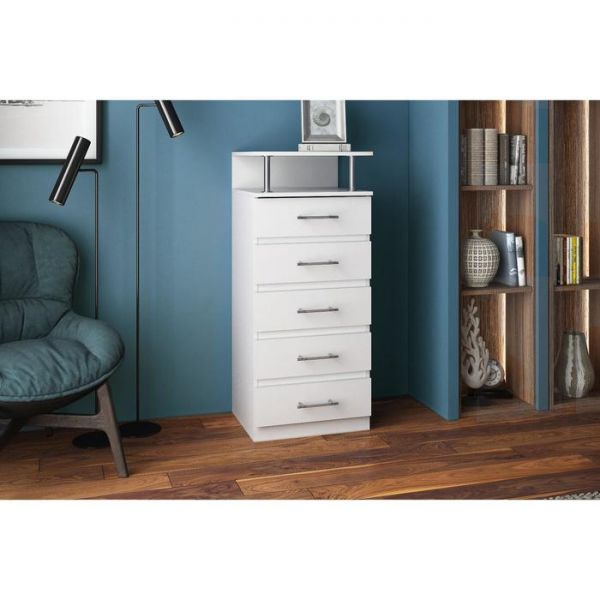 Комод Виго-10, 500*1100*440, Белый/Белый