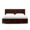 Кровать «Атриум» без ПМ, 140х200 см, встроенное основание, цвет коричневый