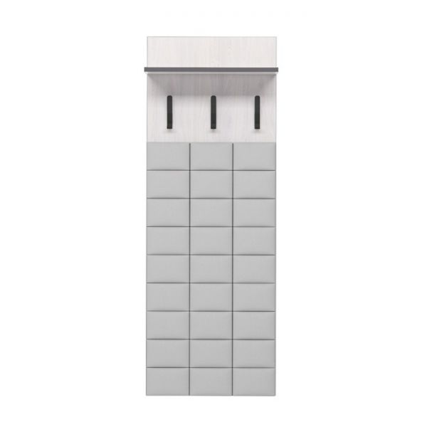 Настенная вешалка «Эльза №6.1», 500 ? 270 ? 1390 мм, цвет дуб сонома