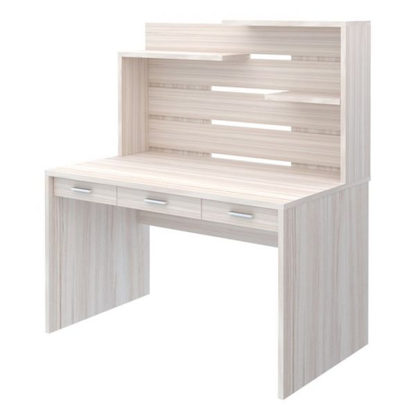 Стол с надстройкой, 1320 ? 680 ? 1520 мм, цвет венге