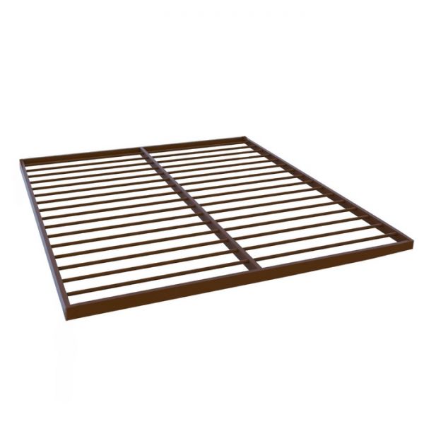 Кровать «Ангелина Плюс», 1200 ? 2000 мм, металл, цвет коричневый