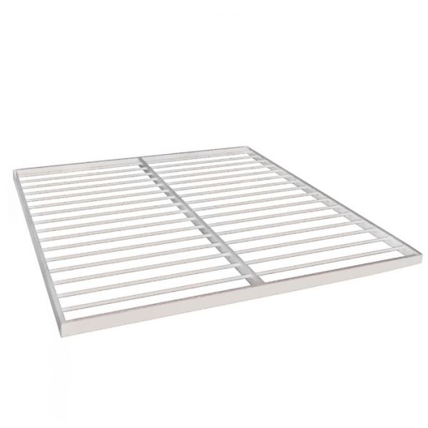 Кровать «Диана Плюс», 1400 ? 2000 мм, металл, цвет белый