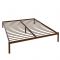 Кровать «Вероника», 1200 ? 1900 мм, металл, цвет коричневый