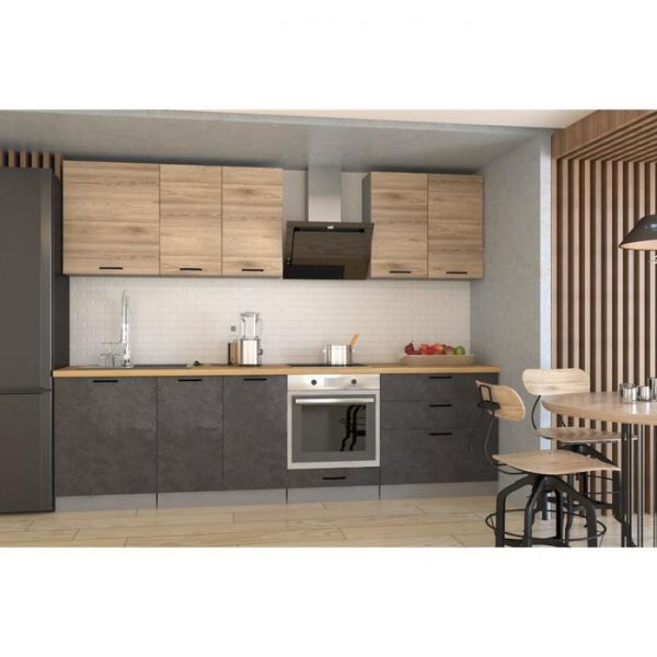 Шкаф навесной Лофт 300х500х720 Рустик натур