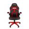 Игровое кресло "Chairman game" 18 экопремиум черный/красный