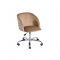Офисный Стул Милли Канада 03 микровелюр карамель/ хром